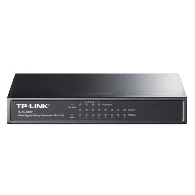 TP-Link TL-SG1008P Switch de Escritorio 8 Puertos Gigabit con 4 TP-Link TL-SG1008P Switch de Escritorio 8 Puertos Gigabit con 4