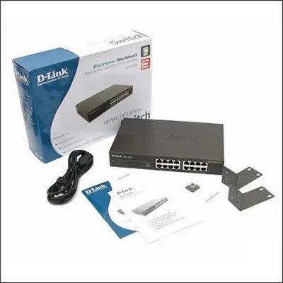 Switch No Gestionable D-link Des-1016d 16p Ethernet Sobremesa