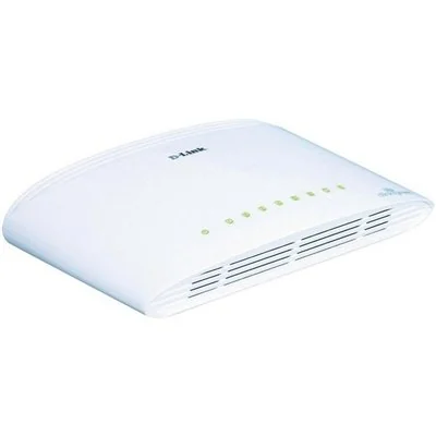 D-Link DGS-1008D Switch 8 Puertos Gigabit 10/100/1000Mbps D-Link DGS-1008D Switch 8 Puertos Gigabit 10/100/1000Mbps