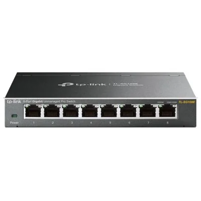 TP-LINK TL-SG108E Switch 8 Puertos Gigabit V3 TP-LINK TL-SG108E Switch 8 Puertos Gigabit V3