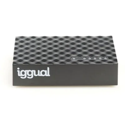 Iggual switch gigabit 5 puertos 1000 mbps ges5000