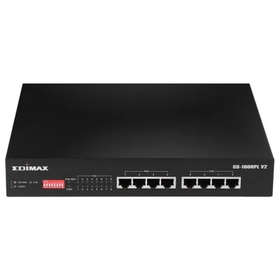 Edimax GS-1008PL V2 Switch 8 Puertos Gigabit Edimax GS-1008PL V2 Switch 8 Puertos Gigabit