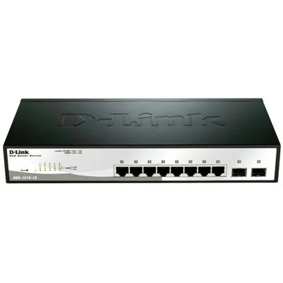 D-Link DGS-1210-10/E Smart+ Switch Gestionado 8 Puertos