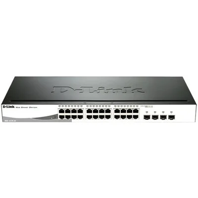 D-Link DGS-1210-24/E Smart Switch Gestionado 24 Puertos D-Link DGS-1210-24/E Smart Switch Gestionado 24 Puertos