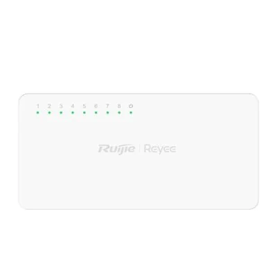 Reyee unmanaged switch 8xgb rj45 plastic case Reyee unmanaged switch 8xgb rj45 plastic case