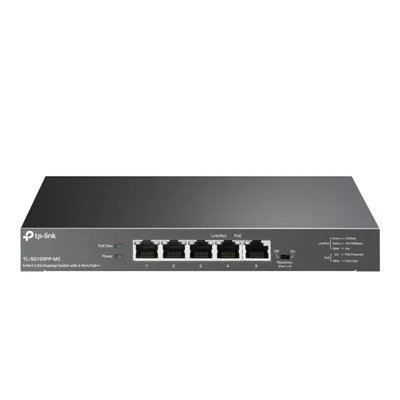 Switch No Gestionable Tp-link Tl-sg105pp-m2 5p 2.5g Con Poe++ Switch No Gestionable Tp-link Tl-sg105pp-m2 5p 2.5g Con Poe++