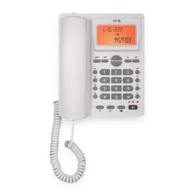 Teléfono SPC Office ID 2 3612B/ Blanco Teléfono SPC Office ID 2 3612B/ Blanco