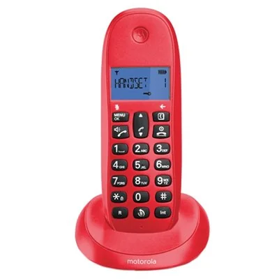 Motorola c1001 lb+ telefono dect cereza