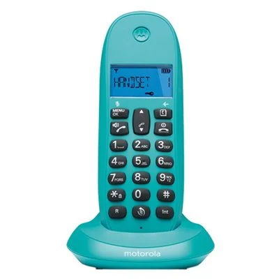Motorola c1001 lb+ telefono dect turquesa