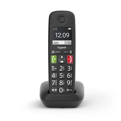 Gigaset E290 Teléfono Inalámbrico DECT Negro Gigaset E290 Teléfono Inalámbrico DECT Negro