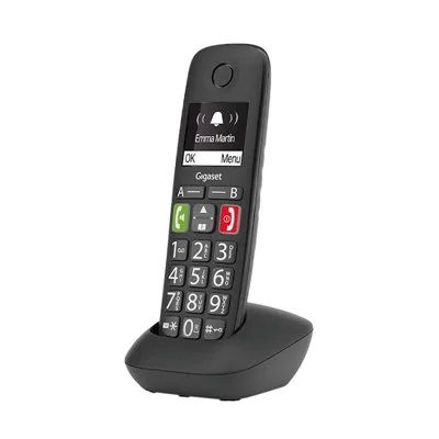 Gigaset E290 Teléfono Inalámbrico DECT Negro Gigaset E290 Teléfono Inalámbrico DECT Negro