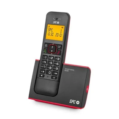 Teléfono Inalámbrico SPC Blade 7290RC1/ Rojo y Negro Teléfono Inalámbrico SPC Blade 7290RC1/ Rojo y Negro