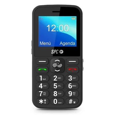 Teléfono Móvil SPC Fortune 2 para Personas Mayores/ Negro
