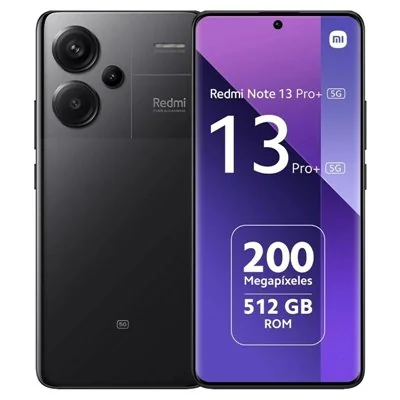 Xiaomi Redmi Note 13 Pro Plus 5G 8/256GB Negro Libre Xiaomi Redmi Note 13 Pro Plus 5G 8/256GB Negro Libre
