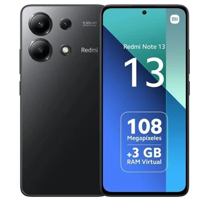 Xiaomi Redmi Note 13 6/128GB Negro Libre