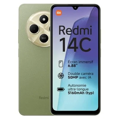 Xiaomi Redmi 14C 8/256GB Verde Libre Xiaomi Redmi 14C 8/256GB Verde Libre
