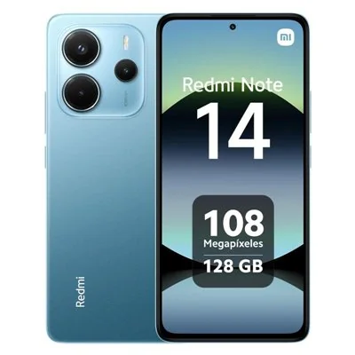 Xiaomi Redmi Note 14 Azul Océano 128GB 6GB 6.67" AMOLED 108Mp