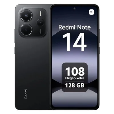 Xiaomi Redmi Note 14 4G 6/128GB Negro Medianoche Libre