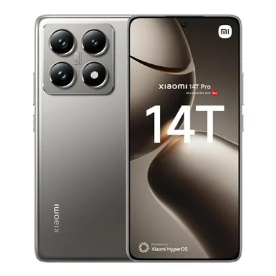 Smartphone Xiaomi 14T Pro 12GB/ 1TB/ 6.67'/ 5G/ Gris Titanio