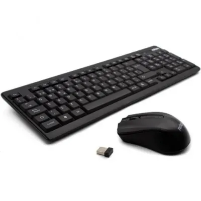 Nilox Kit inalámbrico Teclado y Mouse, Modelo Fit ligero y Nilox Kit inalámbrico Teclado y Mouse, Modelo Fit ligero y
