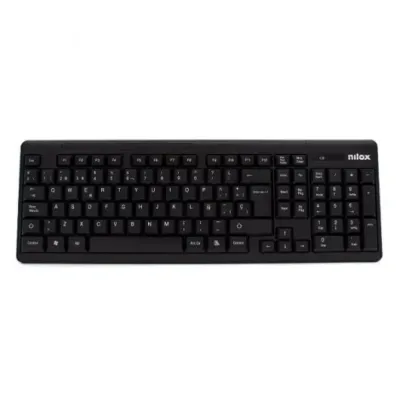 Nilox Kit inalámbrico Teclado y Mouse, Modelo Fit ligero y Nilox Kit inalámbrico Teclado y Mouse, Modelo Fit ligero y