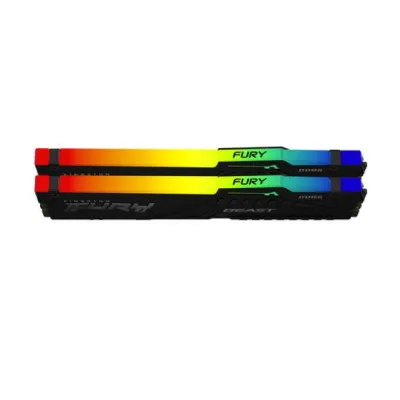 Kingston FURY Beast RGB KIT 32GB DDR5 5600MHz CL36 1.25v XMP Kingston FURY Beast RGB KIT 32GB DDR5 5600MHz CL36 1.25v XMP