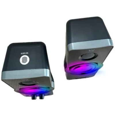 Woxter Big Bass 95 RGB Altavoces 2.0 20W Negros Woxter Big Bass 95 RGB Altavoces 2.0 20W Negros