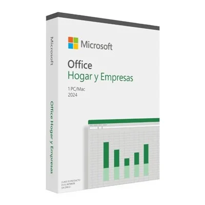 Microsoft Office Hogar y Empresas 2024 | 1 PC/MAC | Caja física