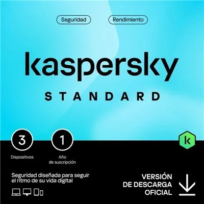 Kaspersky Standard 3 Dispositivos Licencia 1 año ESP
