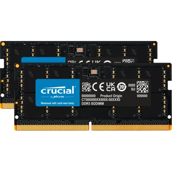 Crucial CT2K48G56C46S5 módulo de memoria 96 GB 2 x 48 GB DDR5 5600 MHz