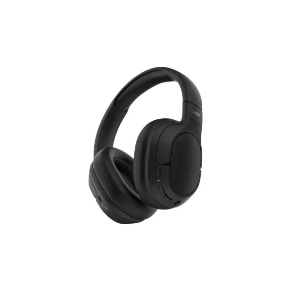 Belkin AUD008HQBK auricular y casco Auriculares Inalámbrico Diadema Llamadas/Música USB Tipo C Bluetooth Negro