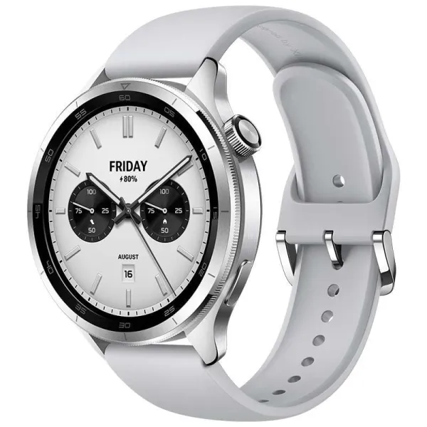 Xiaomi Watch S4 Reloj Smartwatch AMOLED Plata