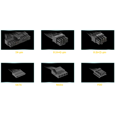 Antec NeoECO NE750G M 80 Plus Gold 750W PCIE 5.0 Modular Antec NeoECO NE750G M 80 Plus Gold 750W PCIE 5.0 Modular