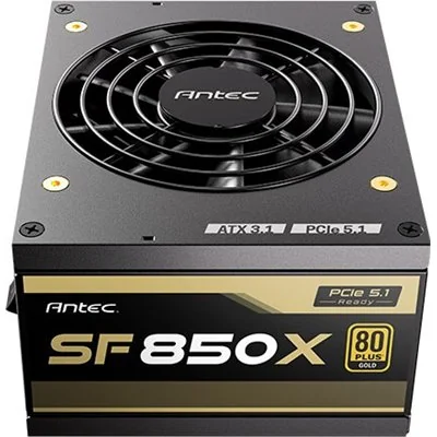 Antec SF 850X 80PLUS Gold 850W SFX 4.1 ATX 3.0 PCIE 5.0 Modular Antec SF 850X 80PLUS Gold 850W SFX 4.1 ATX 3.0 PCIE 5.0 Modular