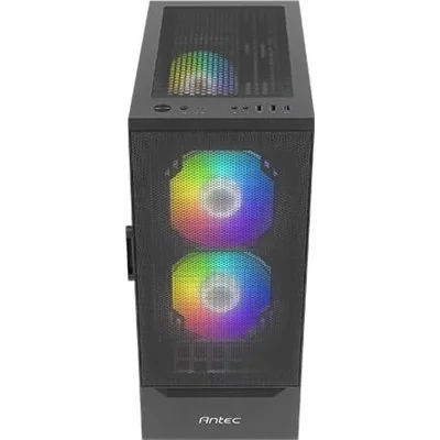 Antec NX410 Gris ATX Apertura lateral con Cristal Templado ARGB