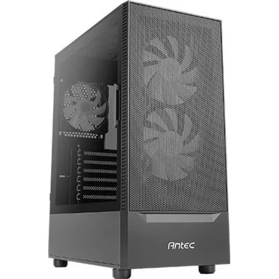 Antec NX410 Gris ATX Apertura lateral con Cristal Templado ARGB