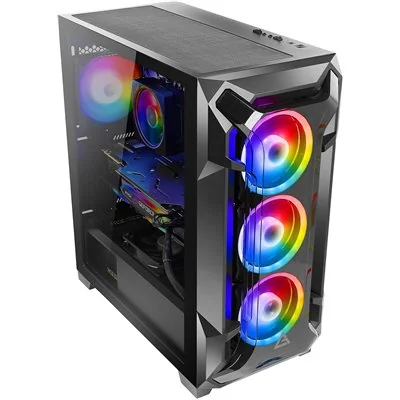 Antec DF600 Flux RGB ATX Cristal Templado USB 3.0 Negra
