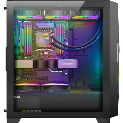 Antec DF700 Flux RGB ATX Cristal Templado USB 3.0 Negra