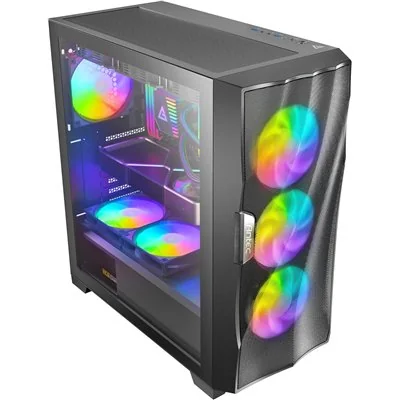Antec DF700 Flux RGB ATX Cristal Templado USB 3.0 Negra