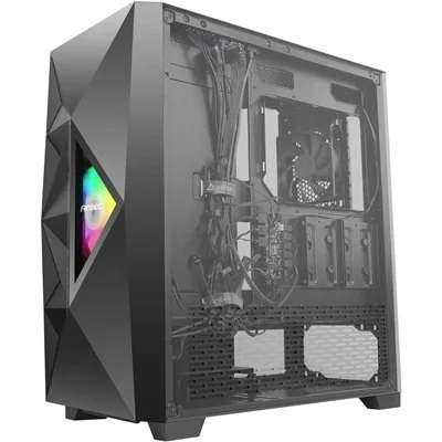Antec DF800 Flux RGB ATX Cristal Templado USB 3.0 Negra