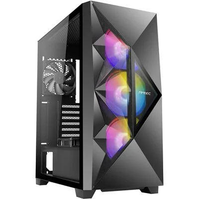 Antec DF800 Flux RGB ATX Cristal Templado USB 3.0 Negra