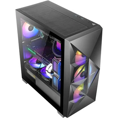 Antec DF800 Flux RGB ATX Cristal Templado USB 3.0 Negra