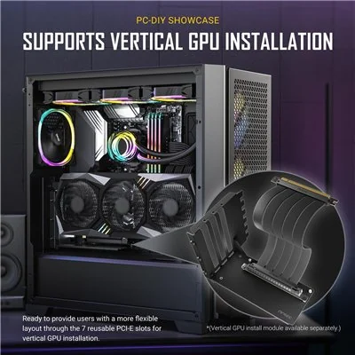 Antec P20C ARGB Negra con Cristal Templado
