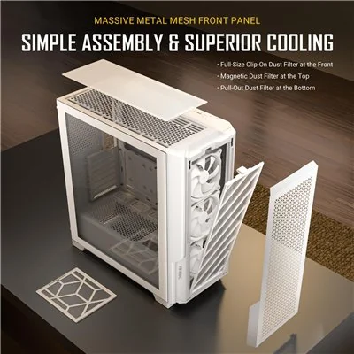 Antec P20C Performance Blanca con Cristal Templado