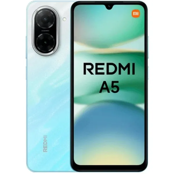 Xiaomi Redmi A5 4G Azul 128GB 4GB 6.88" Cámara dual con IA de 32 MP