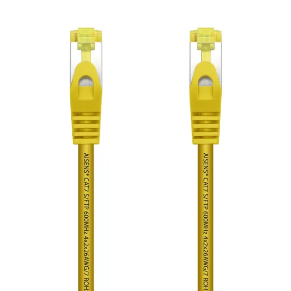 Aisens Cable de Red SFTP RJ45 Cat.7 50cm Amarillo 