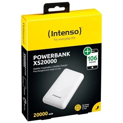 Intenso XS20000 Powerbank Batería Portátil USB-C/USB 20000mAh Intenso XS20000 Powerbank Batería Portátil USB-C/USB 20000mAh
