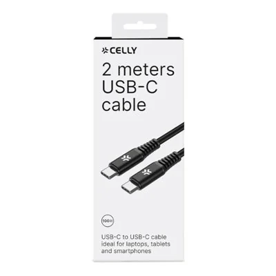Celly cable usb-c a usb-c 100w Celly cable usb-c a usb-c 100w