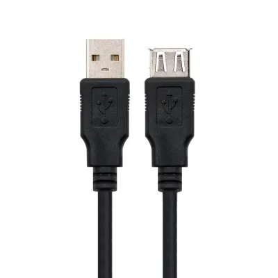 Nanocable Cable Prolongador USB 2.0 Tipo A Macho/Hembra 1m Beige Nanocable Cable Prolongador USB 2.0 Tipo A Macho/Hembra 1m Beige