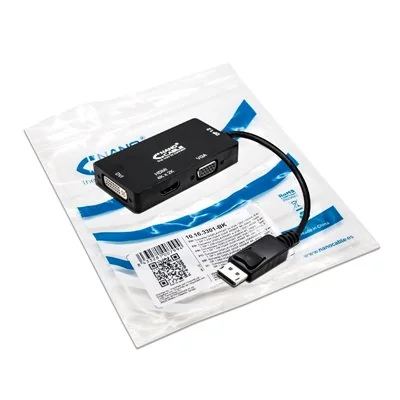 Conversor DisplayPort a VGA/DVI/HDMI